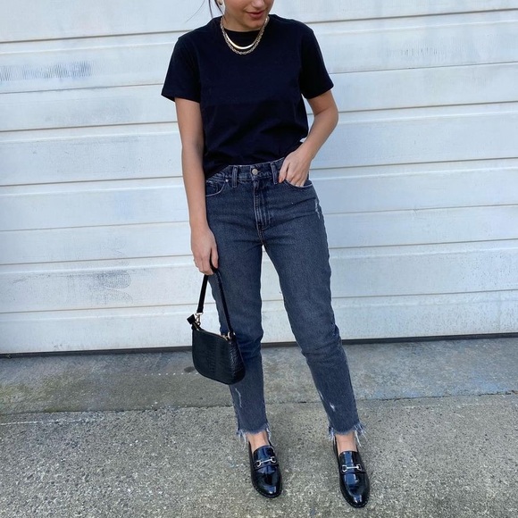 MISSGUIDED patent faux leather croc loafers - Picture 11 of 11